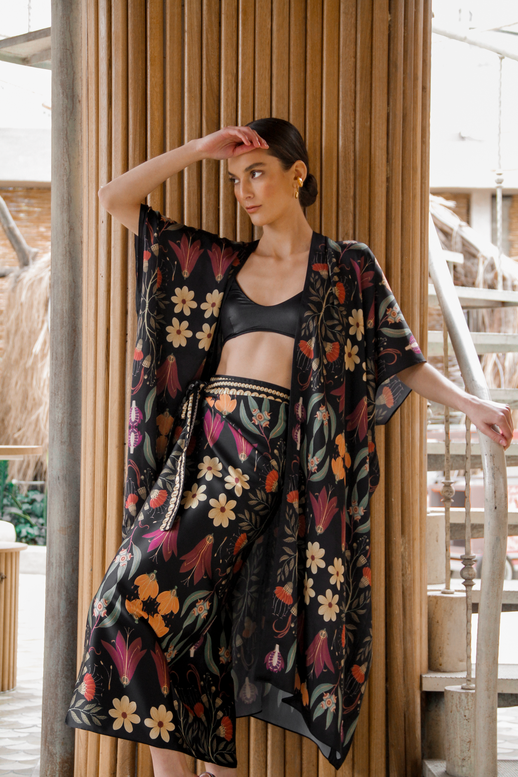 Sari Botánico / Vestido - Falda