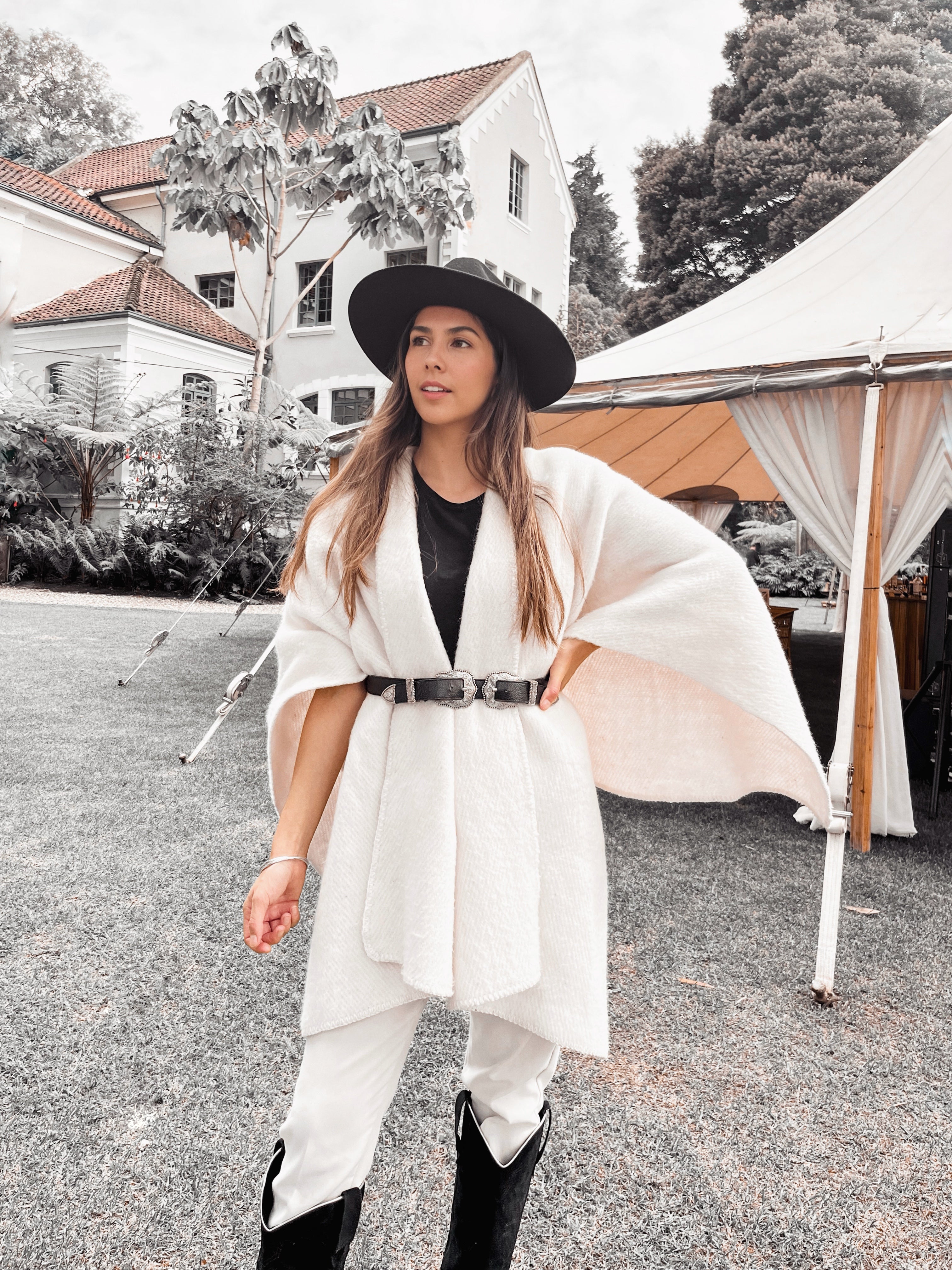 Poncho Duna, Beige