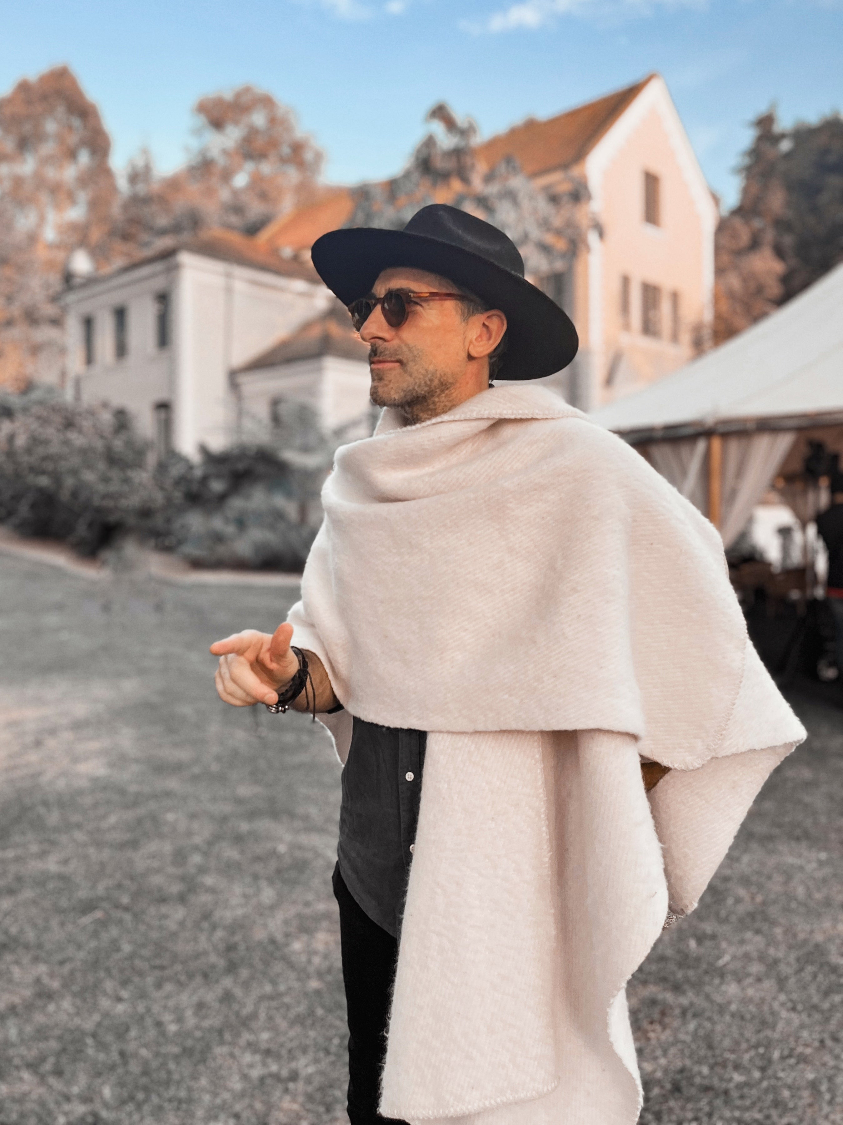Poncho Duna, Beige