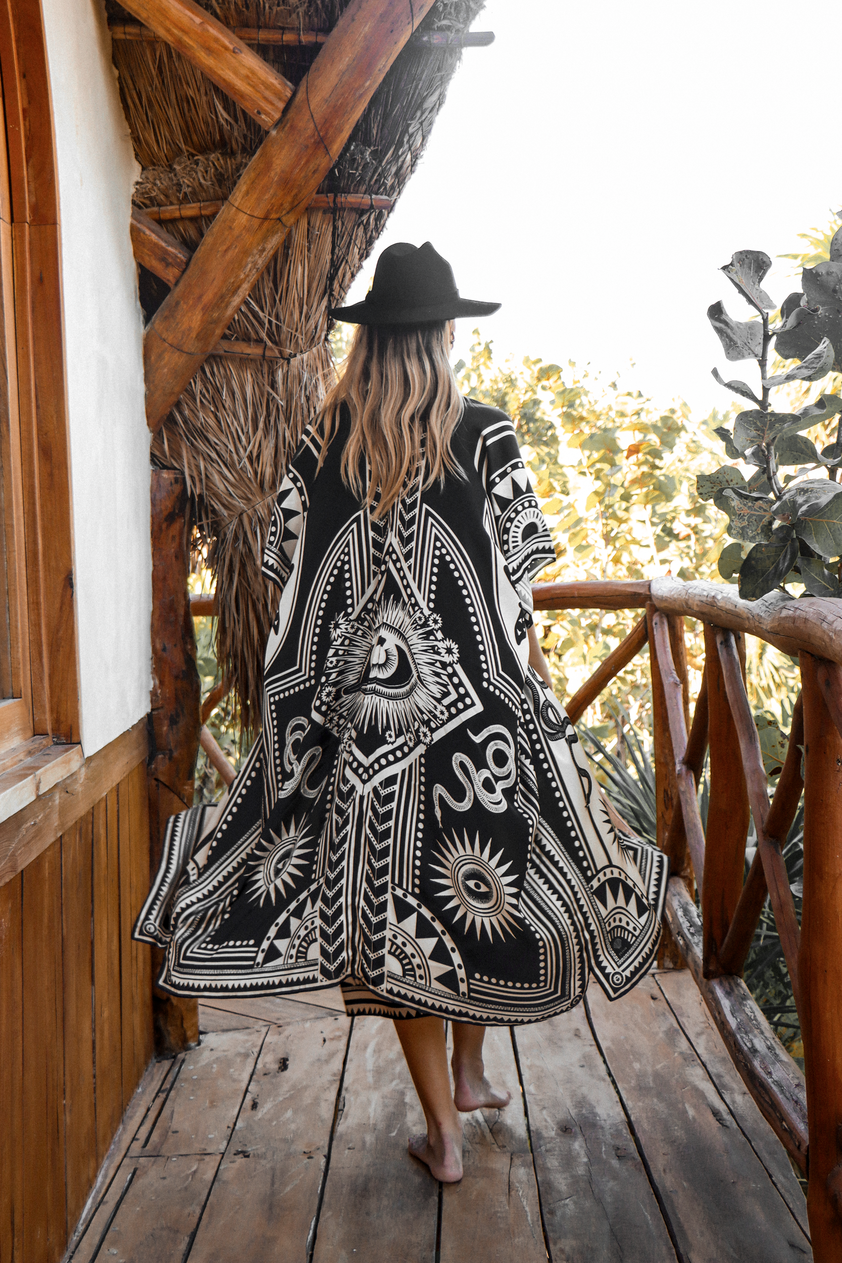Kimono Nazar, Negro