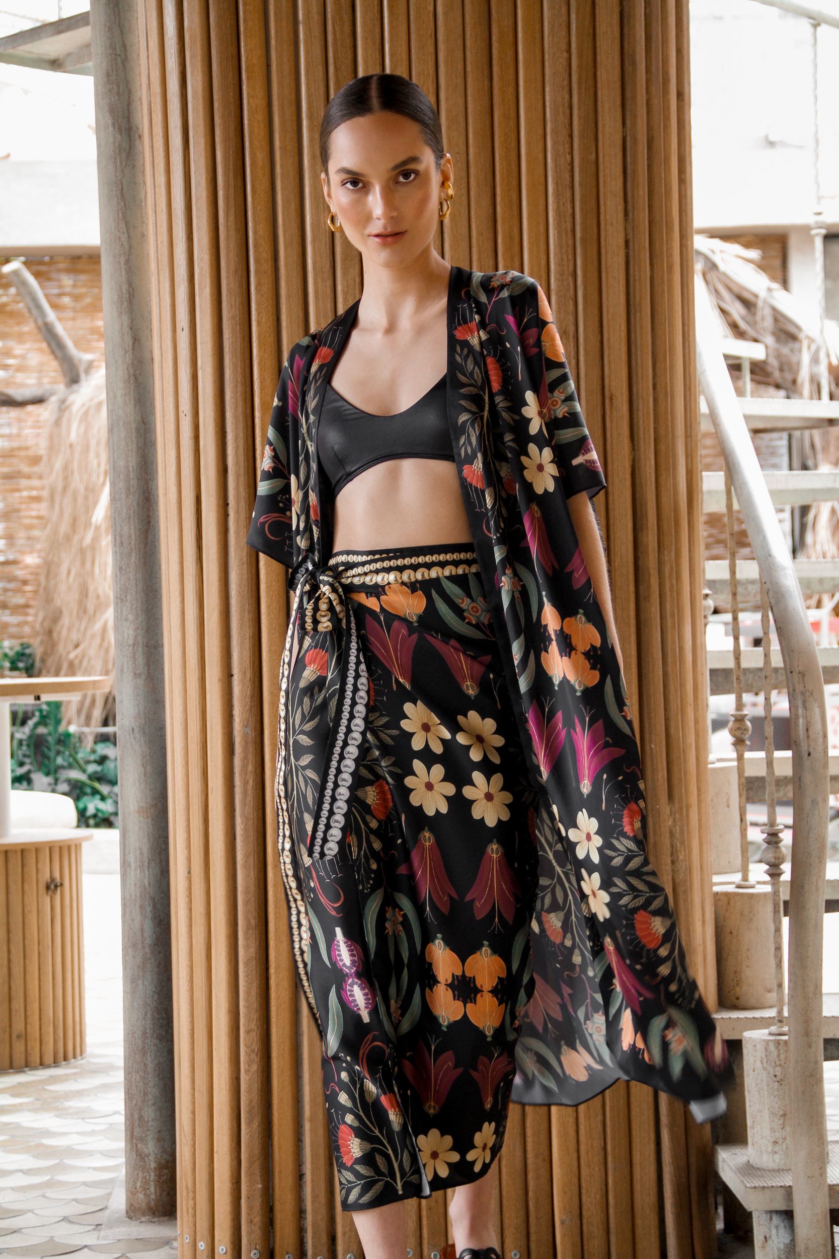 Sari Botánico / Vestido - Falda