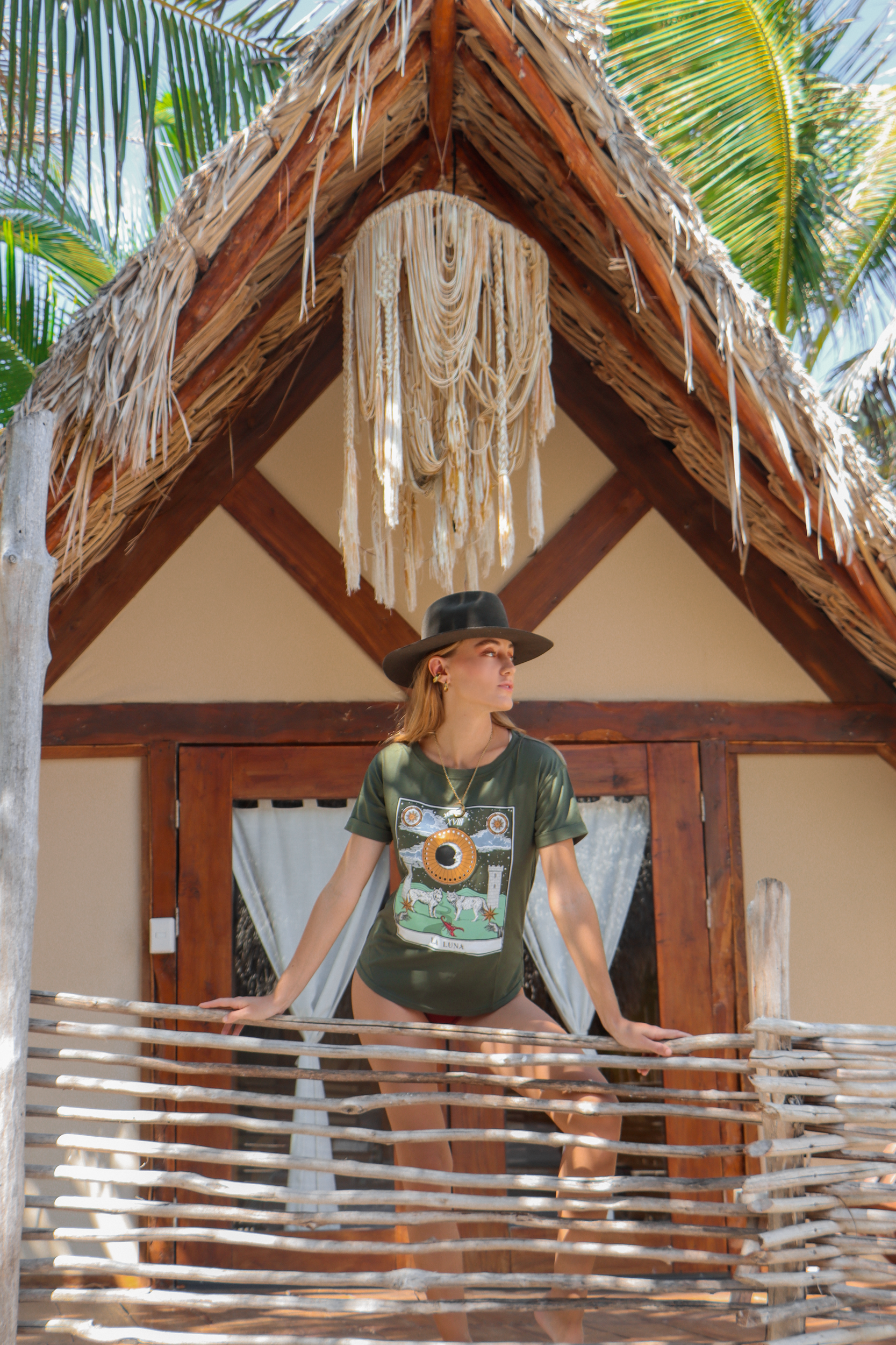 Camiseta La Luna, Verde