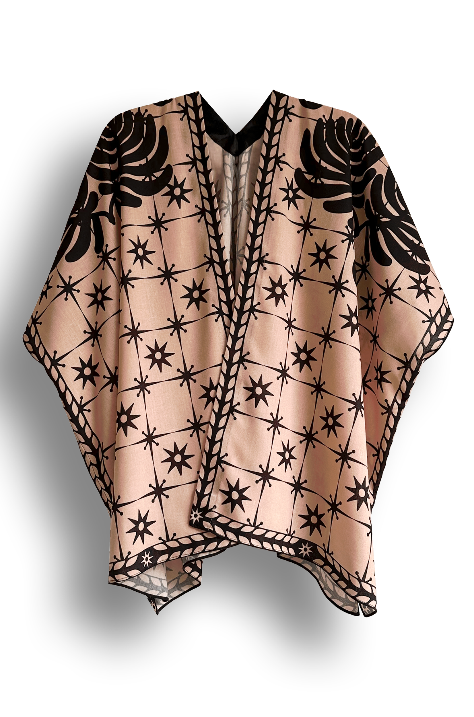 Kimono Corto Cometa Crema, Lino