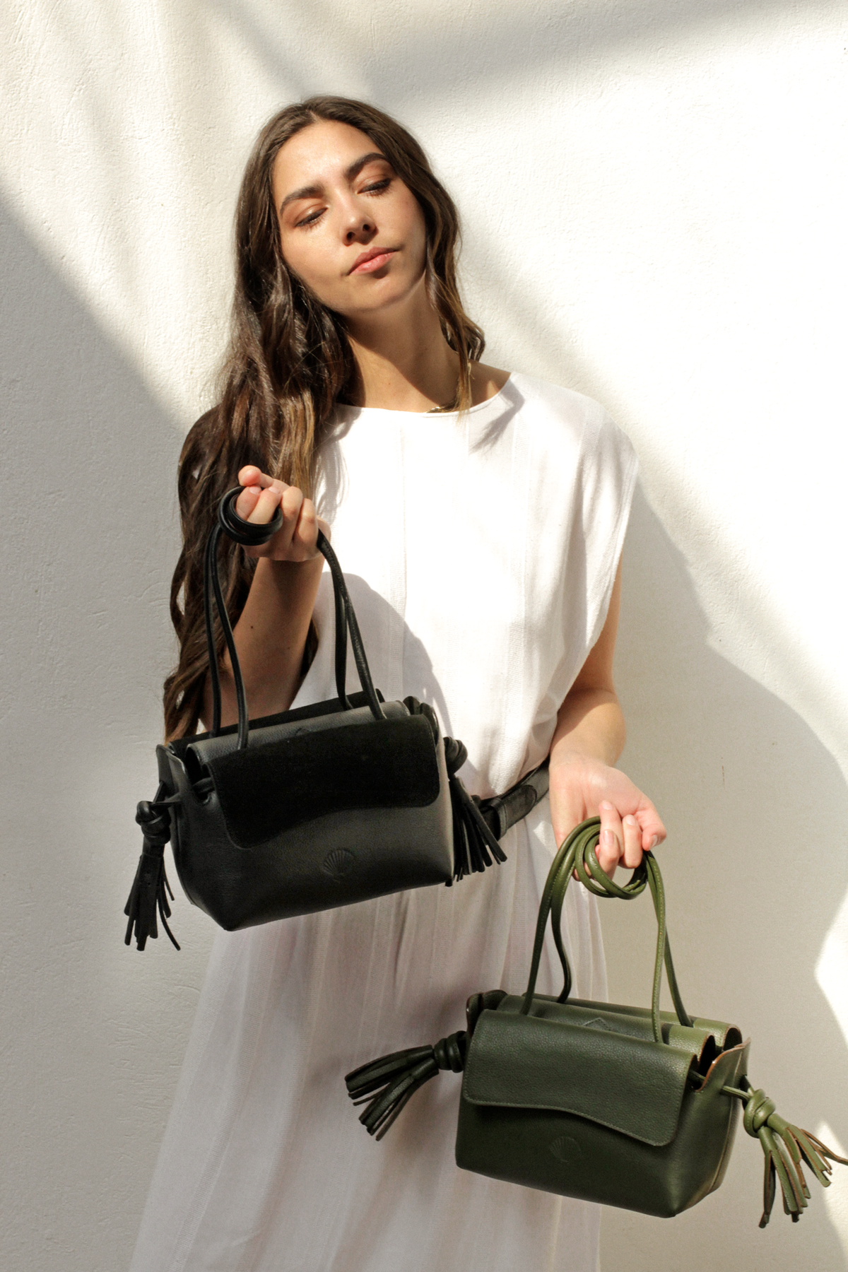 PRE-ORDEN Bolso Sevilla, Verde militar.