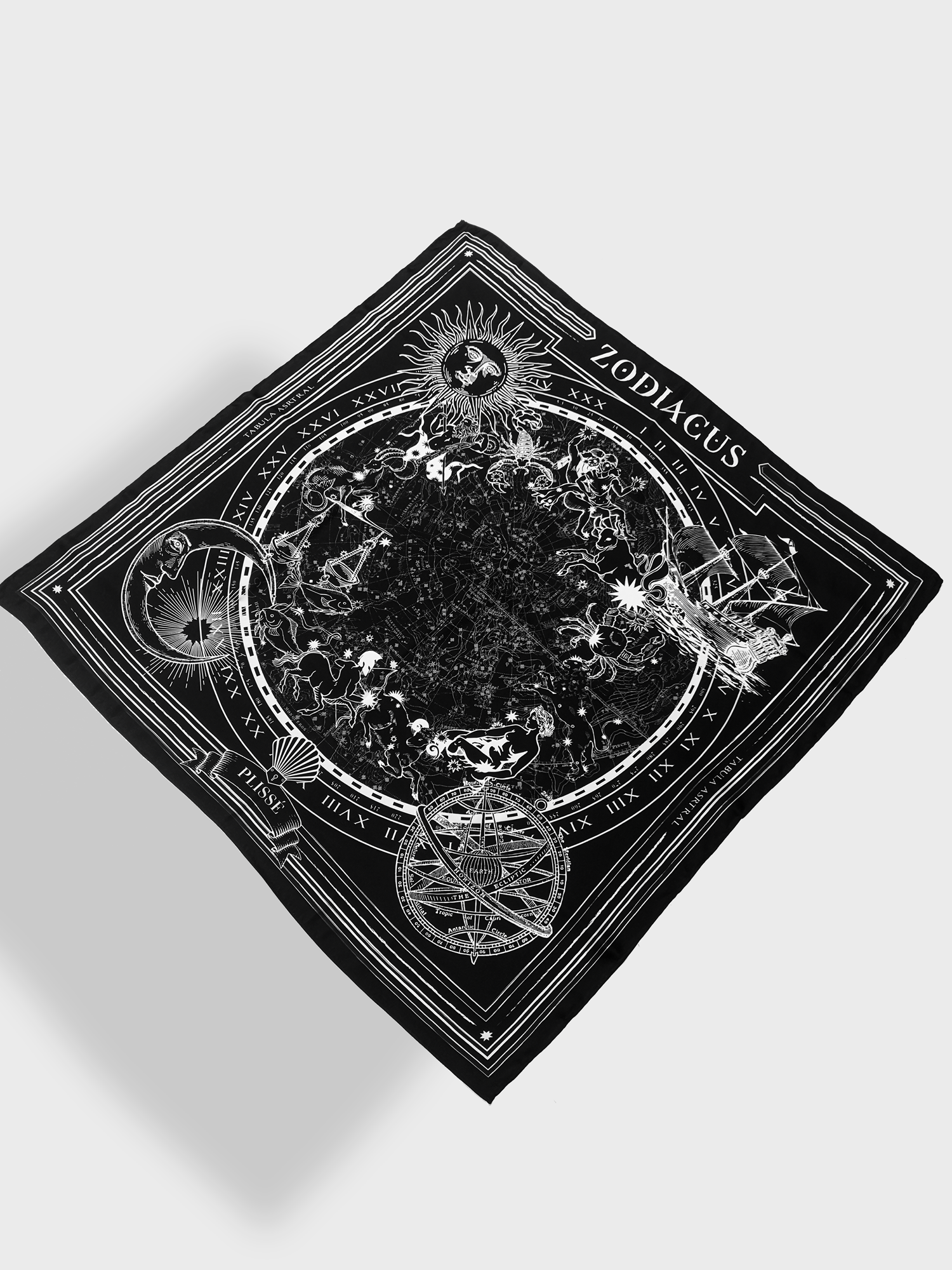 Pañoleta ZODIACUS - Negra