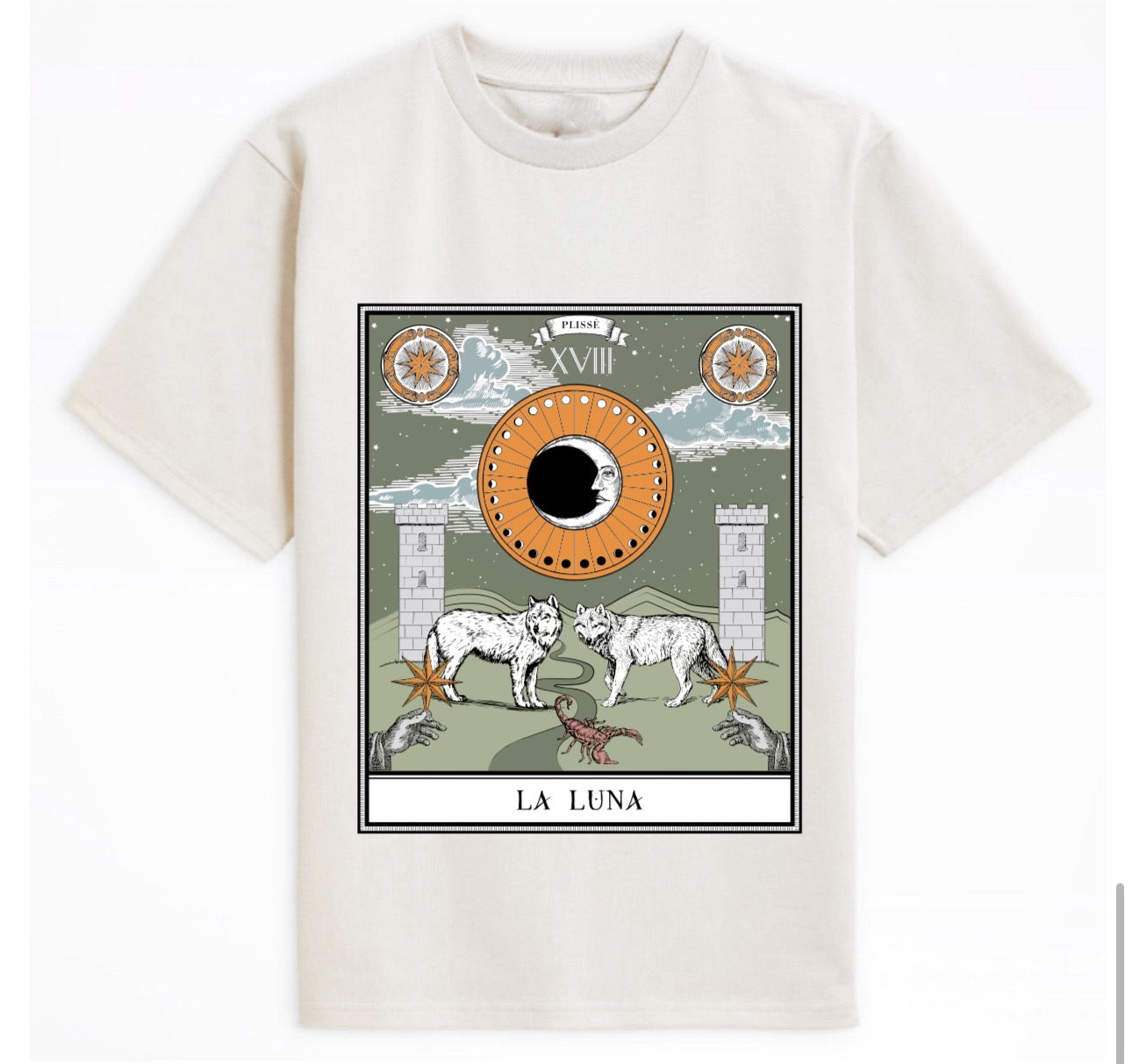 Camiseta La Luna, Blanca