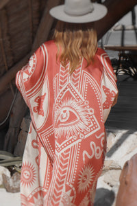 PRE-ORDEN Kimono Nazar, Azafrán