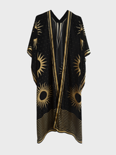 Kimono Soles, Negro y dorado
