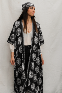 Kimono Luna Nueva, Negro