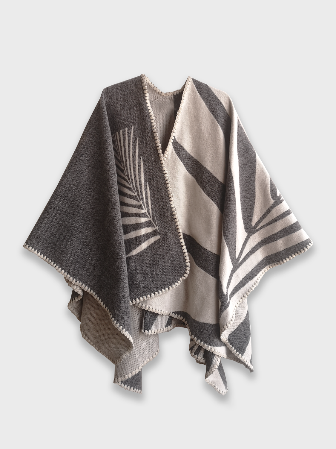 Poncho Natura - Gris.