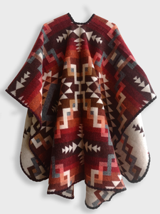 Poncho Étnico,  Rojo