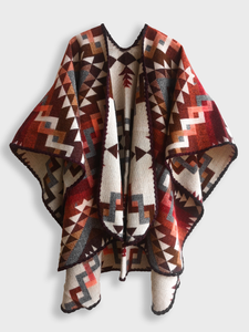 Poncho Étnico,  Rojo