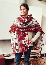 PONCHO TEJIDO COLOMBIA ALPACA RUANA UNITALLA UNISEX BOHO PLISSÉ